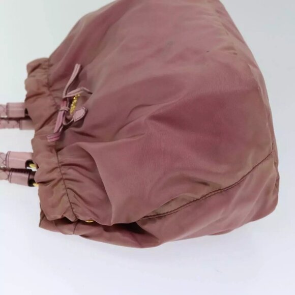 PRADA Hand Bag Nylon 2way Pink Auth - Picture 5 of 16